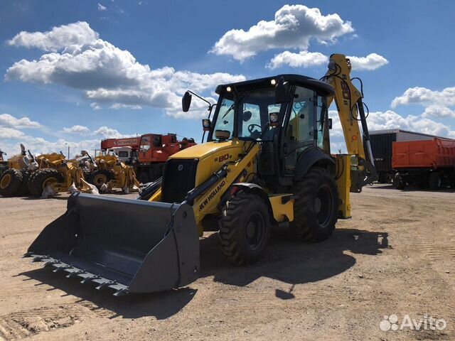 Экскаватор-погрузчик New Holland B80B, 2019