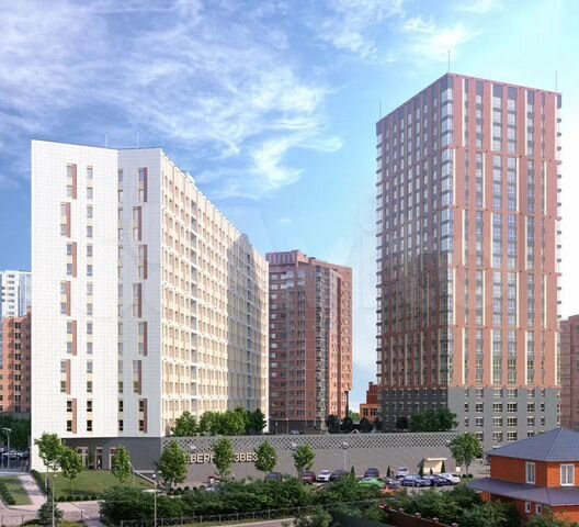 2-к. квартира, 53,6 м², 10/15 эт.