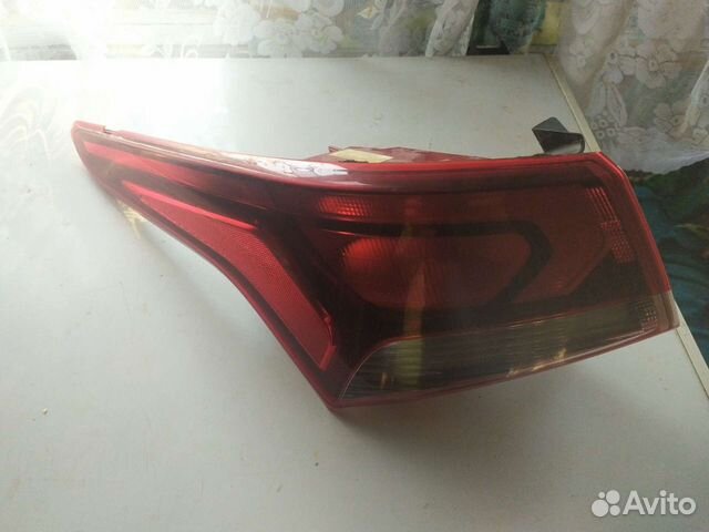 Задняя левая фара наружная солярис 2017