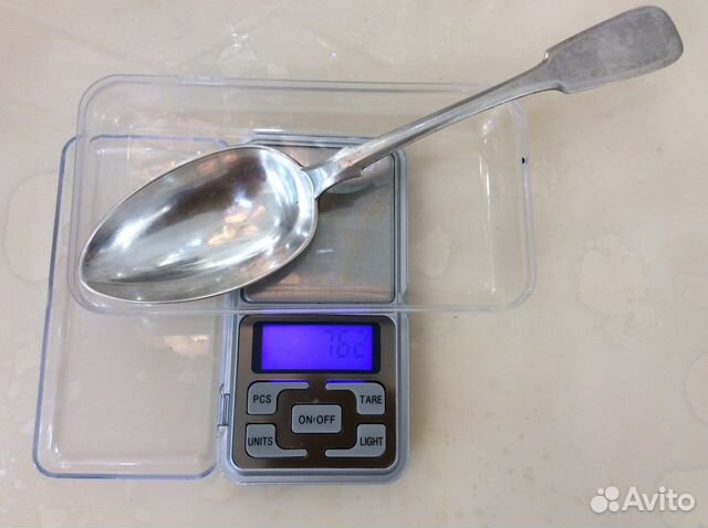 Серебряная столовая ложка 84 проба царизм