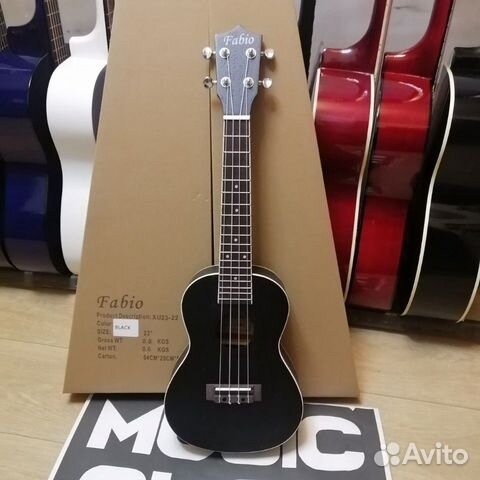 Укулеле новая концерт красное дерево