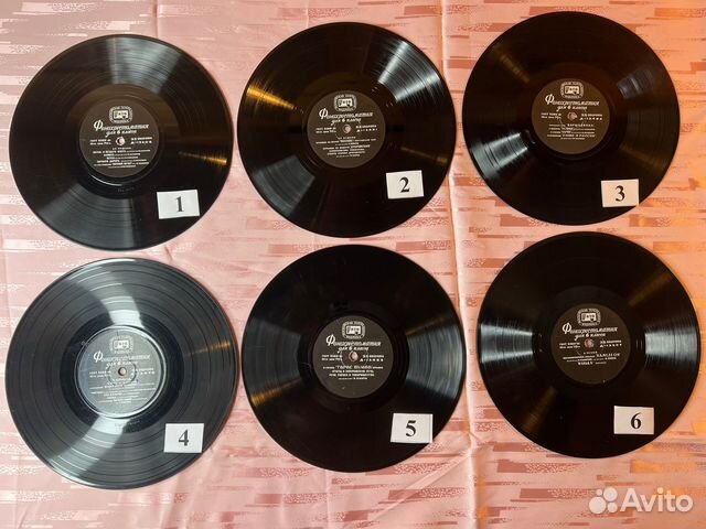 Пластинки для детей. Фонохрестоматия