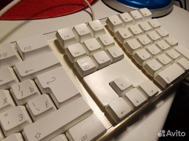 Проводная клавиатура Apple keyboard A1048 в Москве, цена 2 000 руб ...