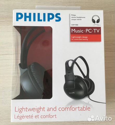 Новые наушники Philips
