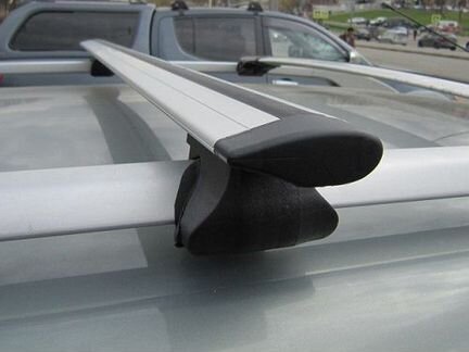 Багажник крыловидный на рейлинги
