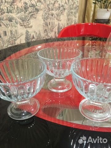 Рюмки, фужеры стекло и хрусталь
