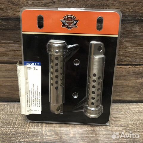 Задние подножки harley davidson silencer