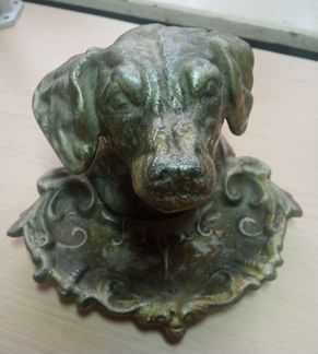 Пепельница собака СССР