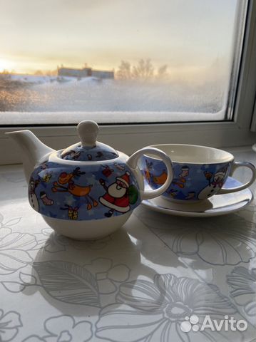 Новый новогодний чайный сервиз