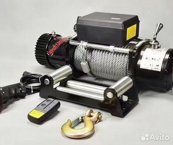 Автомобильный электрическая лебедка 12V