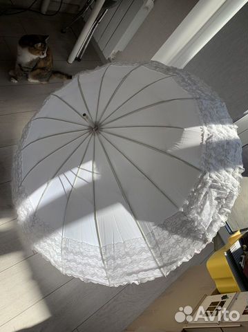 Зонт для свадебной фотосессии