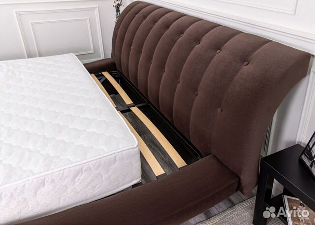 Кровать 140х200 шоколад Мадрид