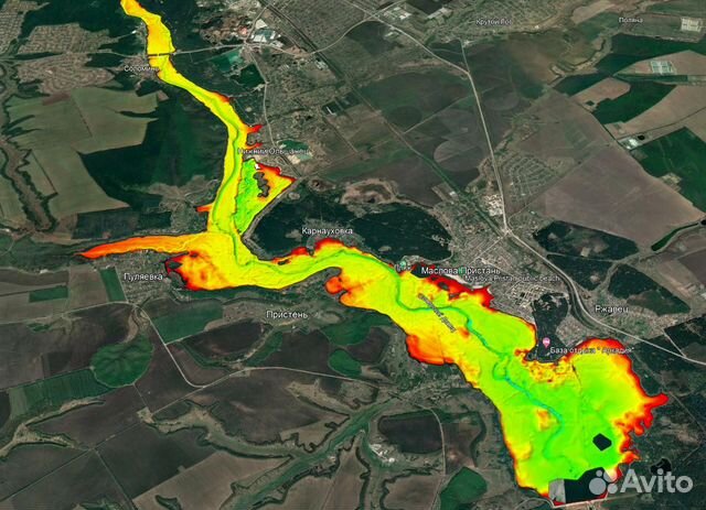 Дамба белгородского водохранилища карта