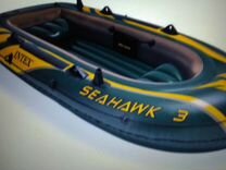 Надувная лодка Intex Seahawk 3. новая