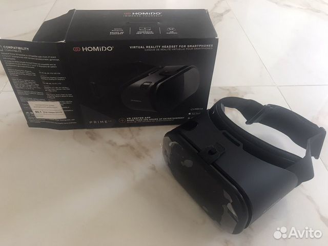 Шлем виртуальной реальности Homido prime vr
