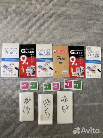 Защитные стекла на iPhone, Samsung