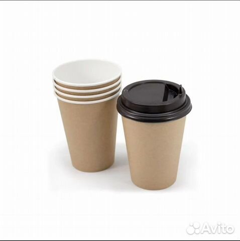 Стаканы бумажные,крышки