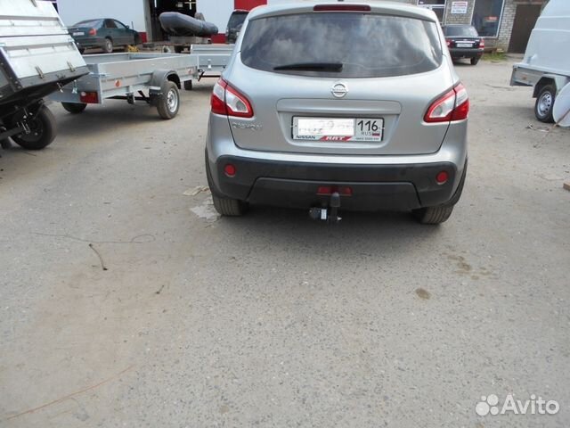 Фаркоп Leader Plus для Nissan Qashqai 2007-2014г.в