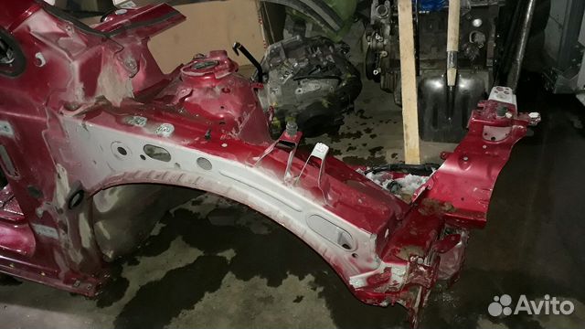 Передний правый лонжерон на Опель Астра J