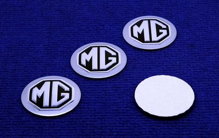 Комплект 3D наклеек колпачка диска MG 56 мм