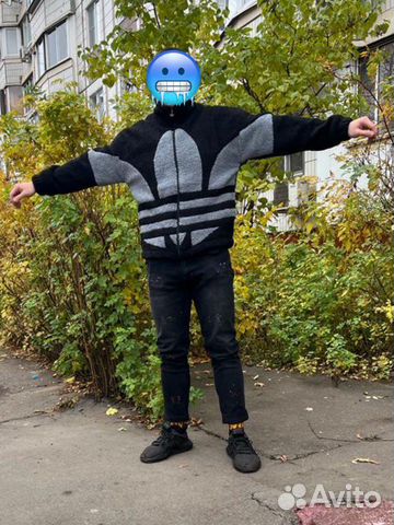 Куртка мужская - барашка adidas