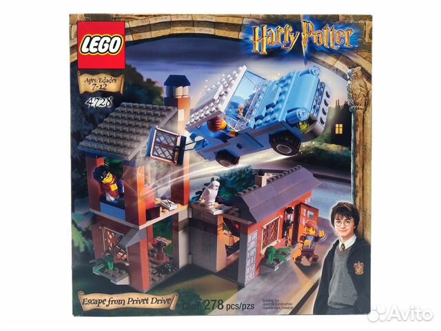 Lego 4728 Escape from Privet Drive купить в Москве | Личные вещи | Авито