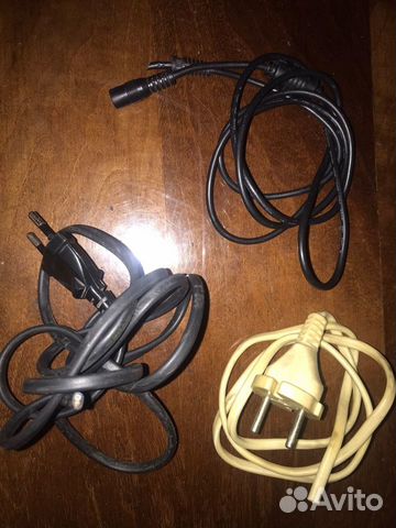 Вилки на проводах