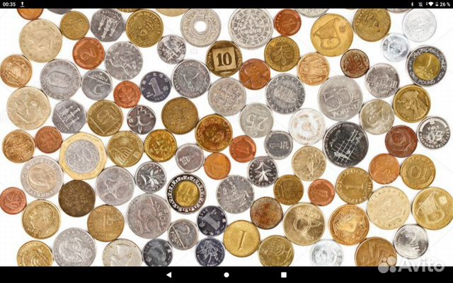 Обмен иностранных монет
