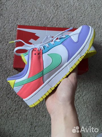 Кроссовки nike dunk low easter