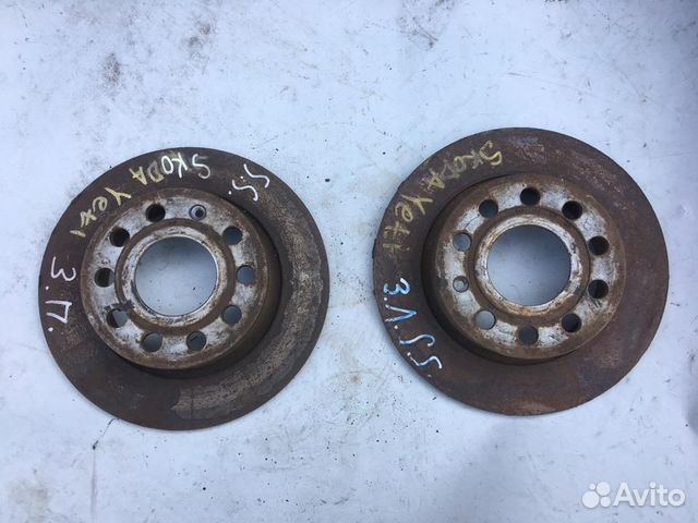 Диск тормозной задний Шкода Йети