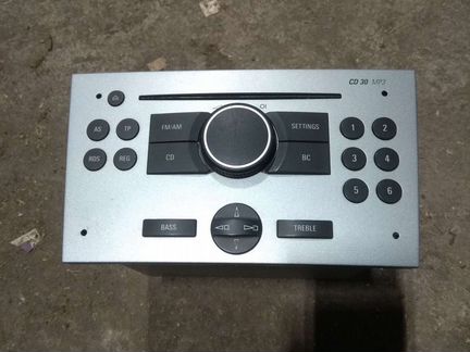 Штатный магнитофон опель