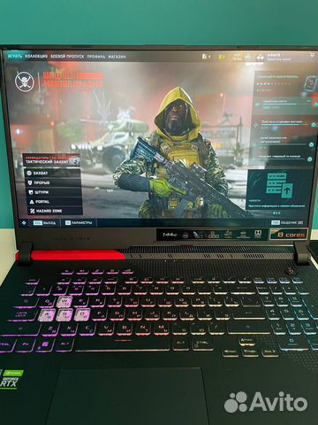 Ноутбук asus rog strix 17 RTX 3050 Ti + подарки