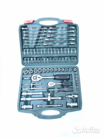 Набор ключей 78 предметов pcs модель Sada 1078