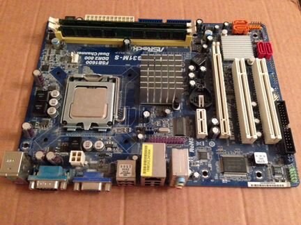Материнская плата Asrock G31M-S R2.0