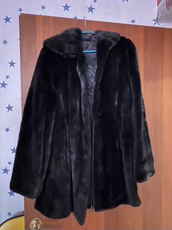 Жилет из песца шуба