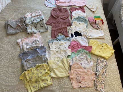 Пакет вещей для девочки 56-68