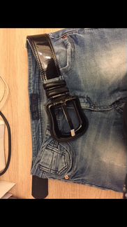 Ремень лакированный