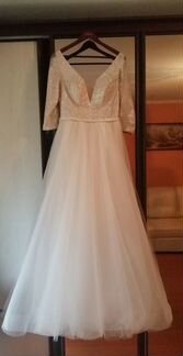 Свадебное платье 46-50 р-ра