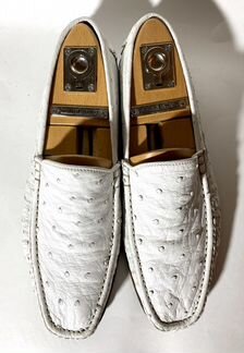 Туфли Kiton, страус, размер 43,5(9,5) Оригинал