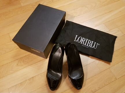 Черные лаковые туфли Loriblu