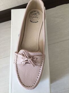 Мокасины туфли размер 37,5-38 новые, кожа