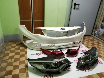 Бампер передний (голы) kia optima 4 рест