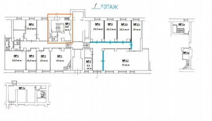 3-х уровневое, 109 м², вывеска, 1 линия, с/у