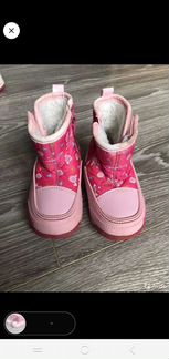 Сапоги зимние для девочки 20-21р