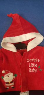 Костюм санты 62-68см