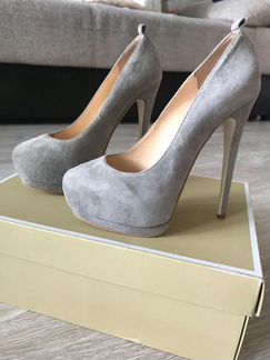 Туфли замшевые