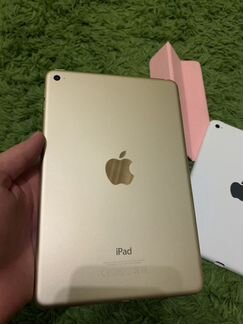 Apple iPad Mini 4 128GB (gold) (Wi-Fi) + Smart Cov