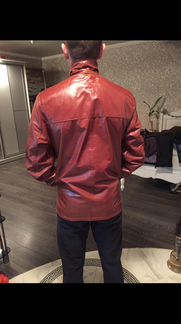 Кожаная куртка мужская