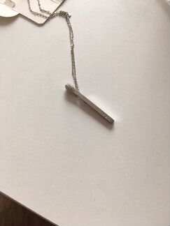 Серебряная подвеска Спичка sunlight