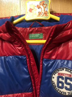 Пуховик Benetton 130 см